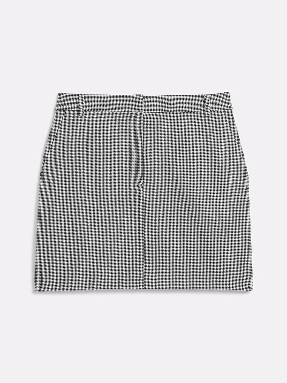 LOFT Versa Seasonless Stretch Mini Pocket Skirt in Mini Houndstooth